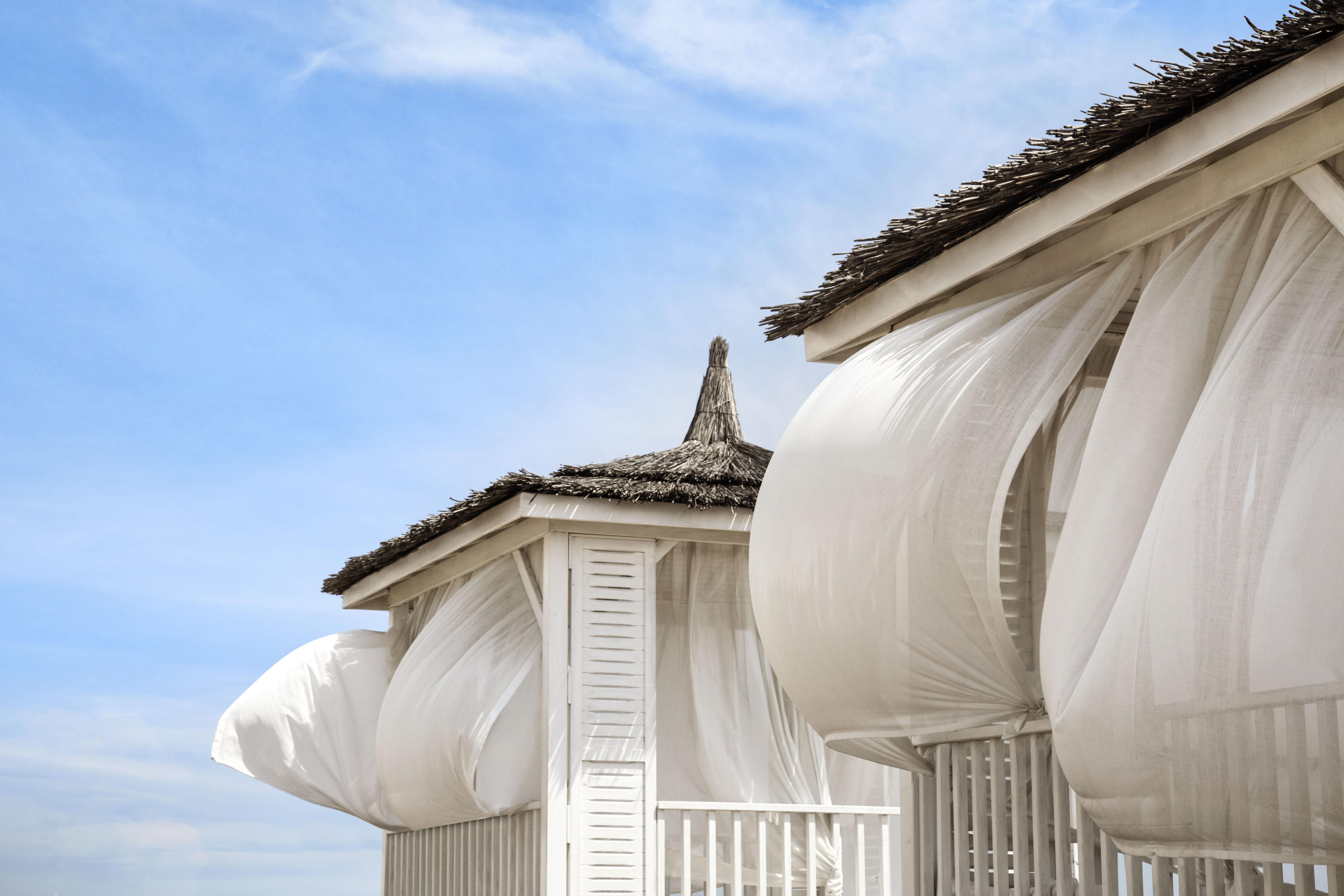 Hotel Lara Barut Collection Antalya Exterior foto Cabanas at the beach